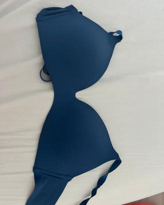 Reggiseno blu taglia 2