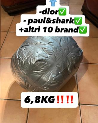Lotto vestiti da 6,8kg