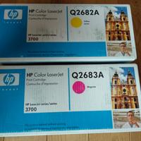 Cartucce nuove stampante HP Laser Jet 3700