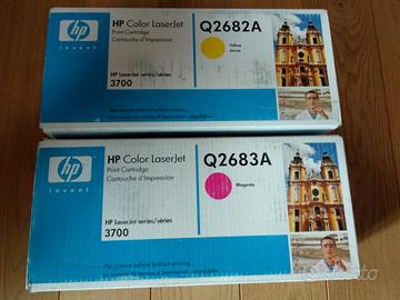 Cartucce nuove stampante HP Laser Jet 3700