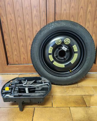 Ruotino "15 4fori  + kit attrezzi Peugeot/Citroen