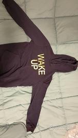 felpa nera taglia m da bambino 