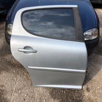 Porta posteriore destra Peugeot 207 passeggero dx 