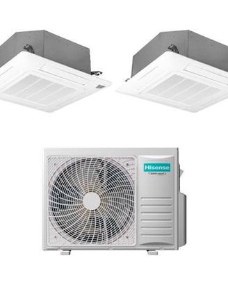 Climatizzatore Hisense Dual Split a Cassetta 18+18