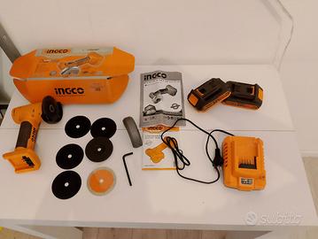 mini smerigliatrice a batteria 