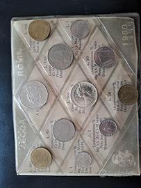 lotto monete serie 1980 Ipzs