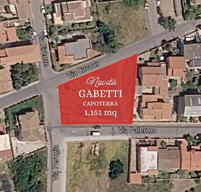 Terreno edificabile con affaccio su tre strade