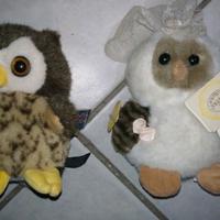 Peluche gufi - 8 pezzi