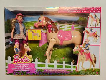 Barbie cavallerizza con cavallo mod. CMP27