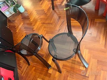 4 Sedie IKEA STEIN, tipo KARTELL