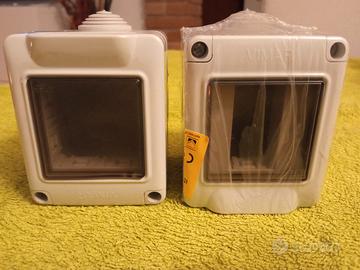 scatole da 1-2 figure stagne da esterno  ( Vimar P