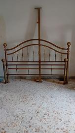 Letto in ottone
