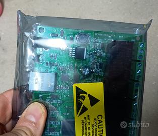 Scheda domotica 8 canali relé internet LAN RJ45