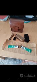 kit viaggio pulizia scarpe 
