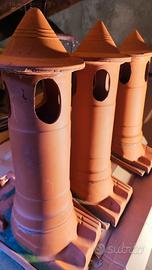 comignoli esalatori 3 montati ma non utilizzati