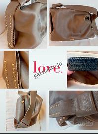 Gai Mattiolo, borsa in morbida vera pelle