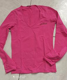 t-shirt Guess tg S colore fuxia