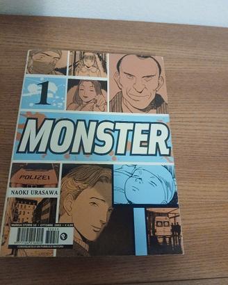 manga  moster prima edizione 