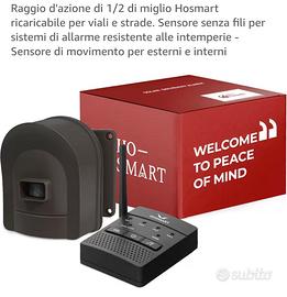 Allarme con sensore dì movimento