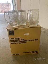 N.12 Boccali birra Bormioli Captain Morgan