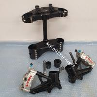 Mv f4 brutale kit piastre sterzo e piedini cnc sbk