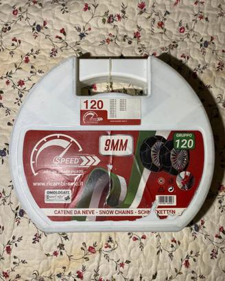 Catene da neve SPEED 9 mm – Gruppo 120 – Omologate