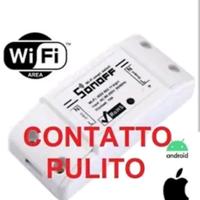 sonoff contatto pulito ewelink x caldaia cancelli