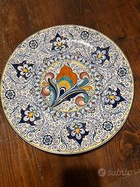 Piatto Deruta con Giglio Originale Anni 50