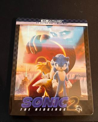 Sonic 2 Il Film - Steelbook Blu Ray