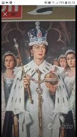 vecchia rivista Incoronazione Elisabetta II
