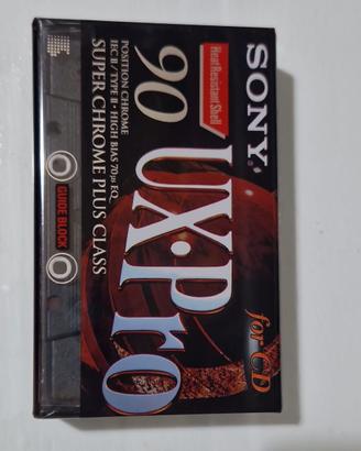 Sony UX-Pro 90 Cassetta audio Tipo II CrO2 HB