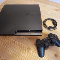 PS3 Sony 160GB PlayStation 3 Slim Console Nera