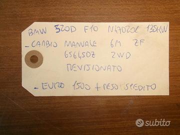 Cambio manuale 6 marce bmw f10 2,0 td