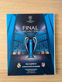 Programma finale Champions League Milano 2016