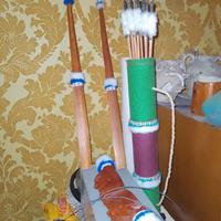 Arco etnico componibile con portafrecce