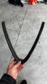 GRIGLIA FRONTALE CARBONIO ORIGINALE A.R. GIULIA QV