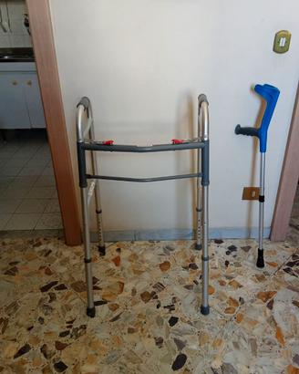 deambulatore e stampella ortopedica RITIRO A BARI