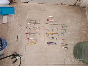 pesca esche spinning serra/ barracuda spigole