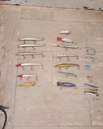 pesca esche spinning serra/ barracuda spigole