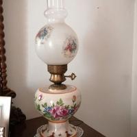 Lume in ceramica e vetro (anni '70)