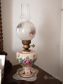 Lume in ceramica e vetro (anni '70)