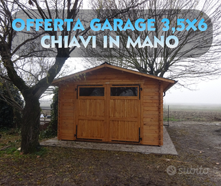 GARAGE 3,5x6 (44mm) CHIAVI IN MANO
