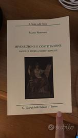 RIVOLUZIONE E COSTITUZIONE MARCO FIORAVANTI - G.