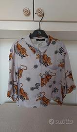 camicia crop Bershka 