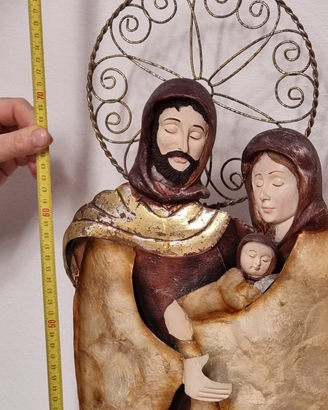 Sacra famiglia per natale presepe