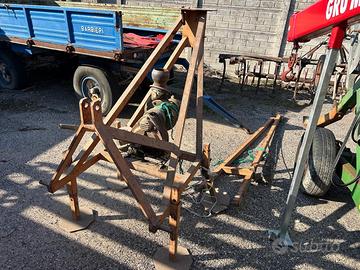 Pompa agricola con cavalletto e pesca Gastaldelli