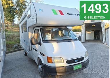 CAMPER RIMOR FORD MANSARDATO 7 POSTI DOPPIA DINETT