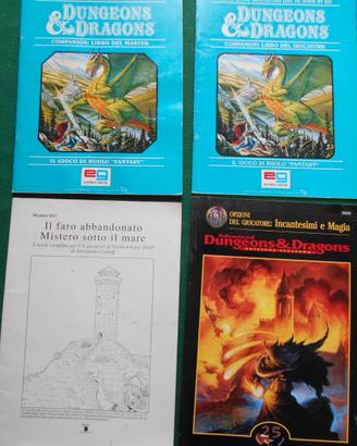DUNGEONS E DRAGONS E FINAL FANTASY anche singoli
