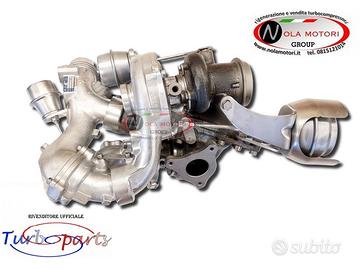 TURBOCOMPRESSORE RIGENERATO BITURBO COMPLETO MERCE