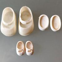 Lotto Scarpe Bambola vintage NO Furga NO Sebino